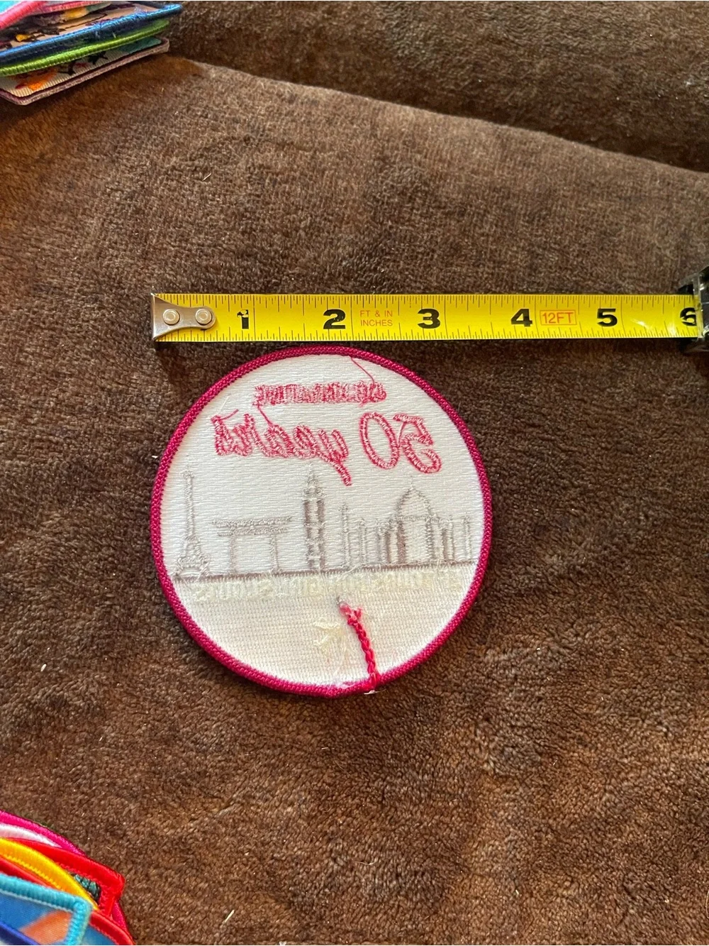 EF Tours for Girl Scouts 50th Anniversary Patch
